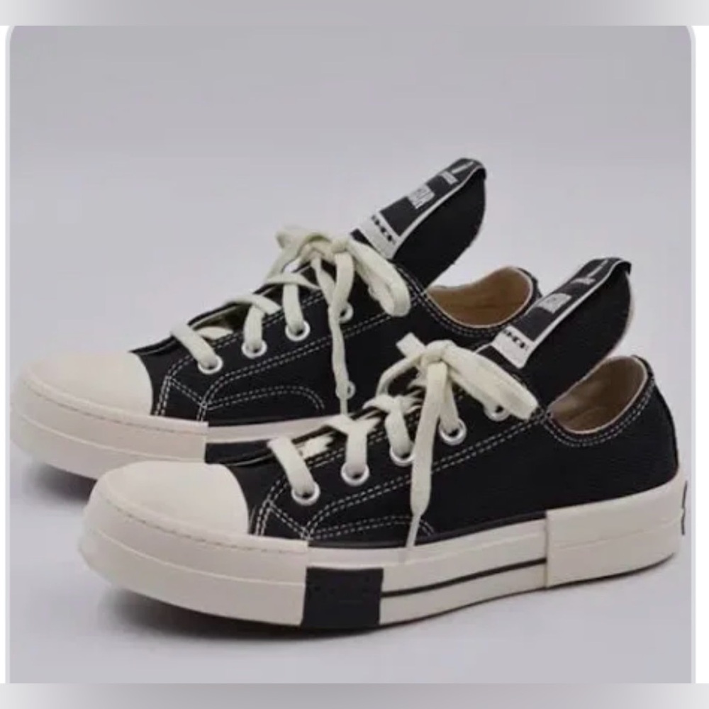Rick Owens x Converse DRKSHDW DRKSTAR Chuck 70 Low 'Black'